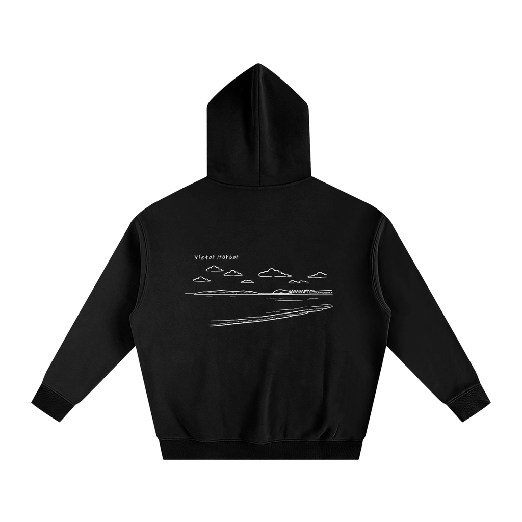 Victor Harbor Part 2 Oversized Fleeced Hoodie