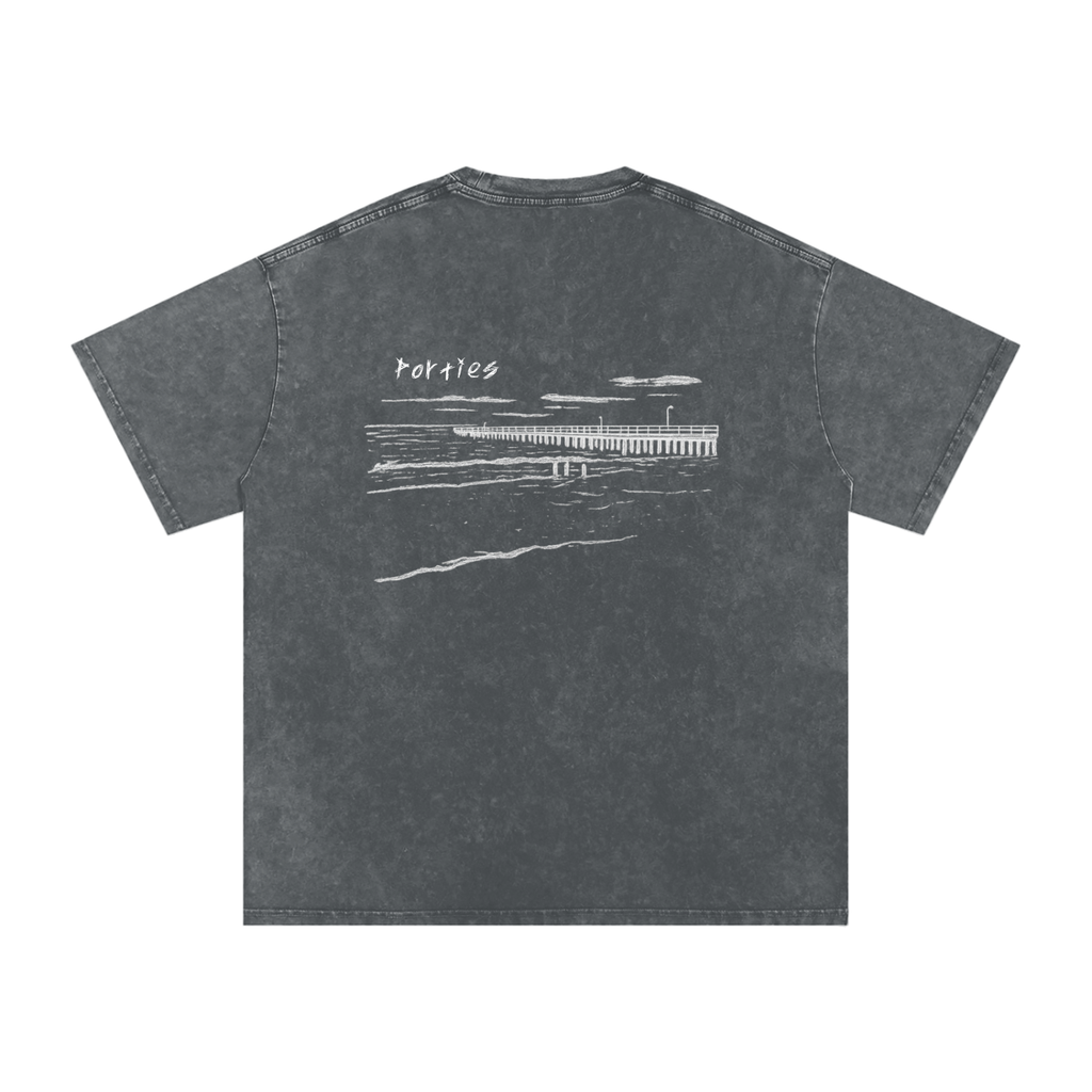 Port Noarlunga Oversized Cotton T-Shirt
