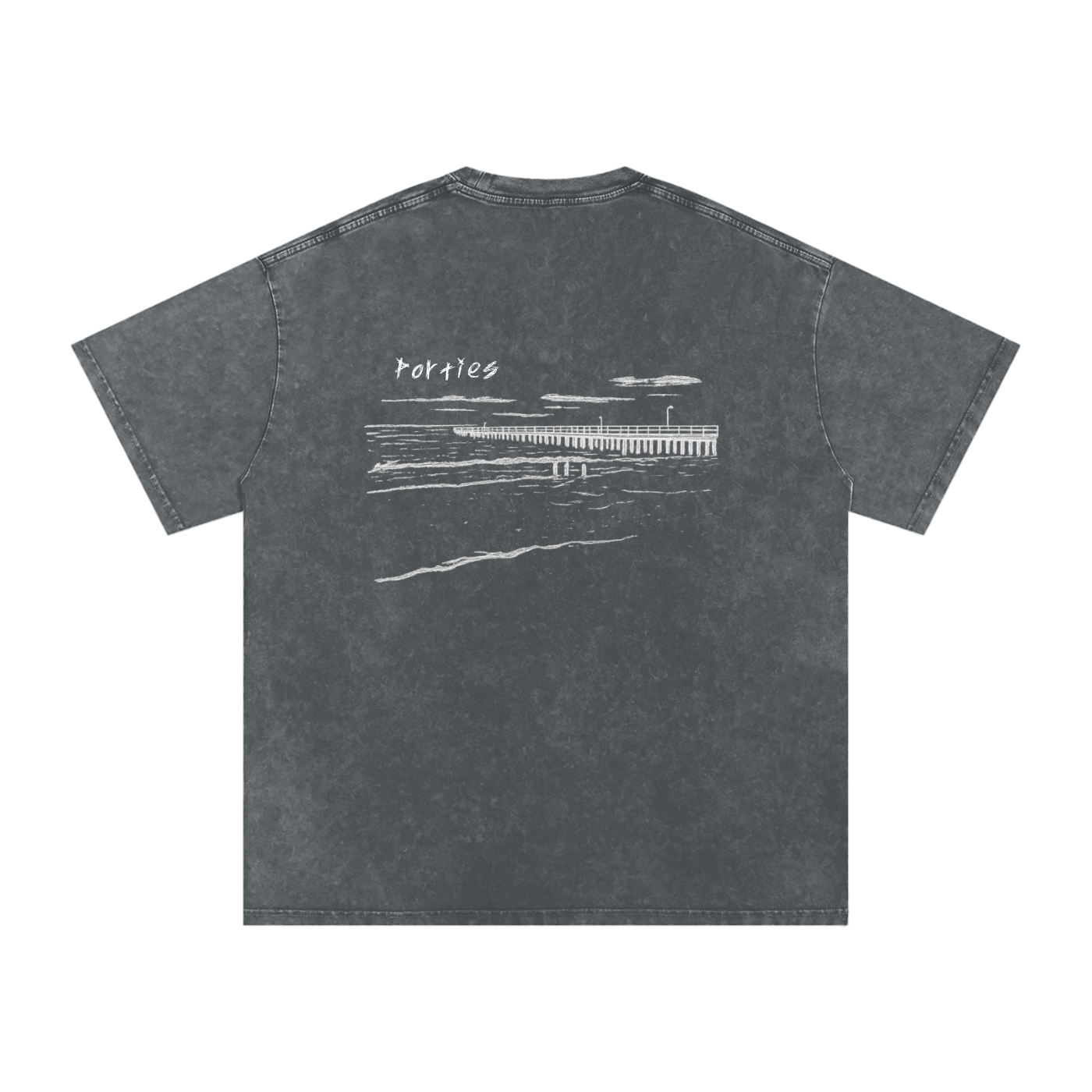 Port Noarlunga Oversized Cotton T-Shirt