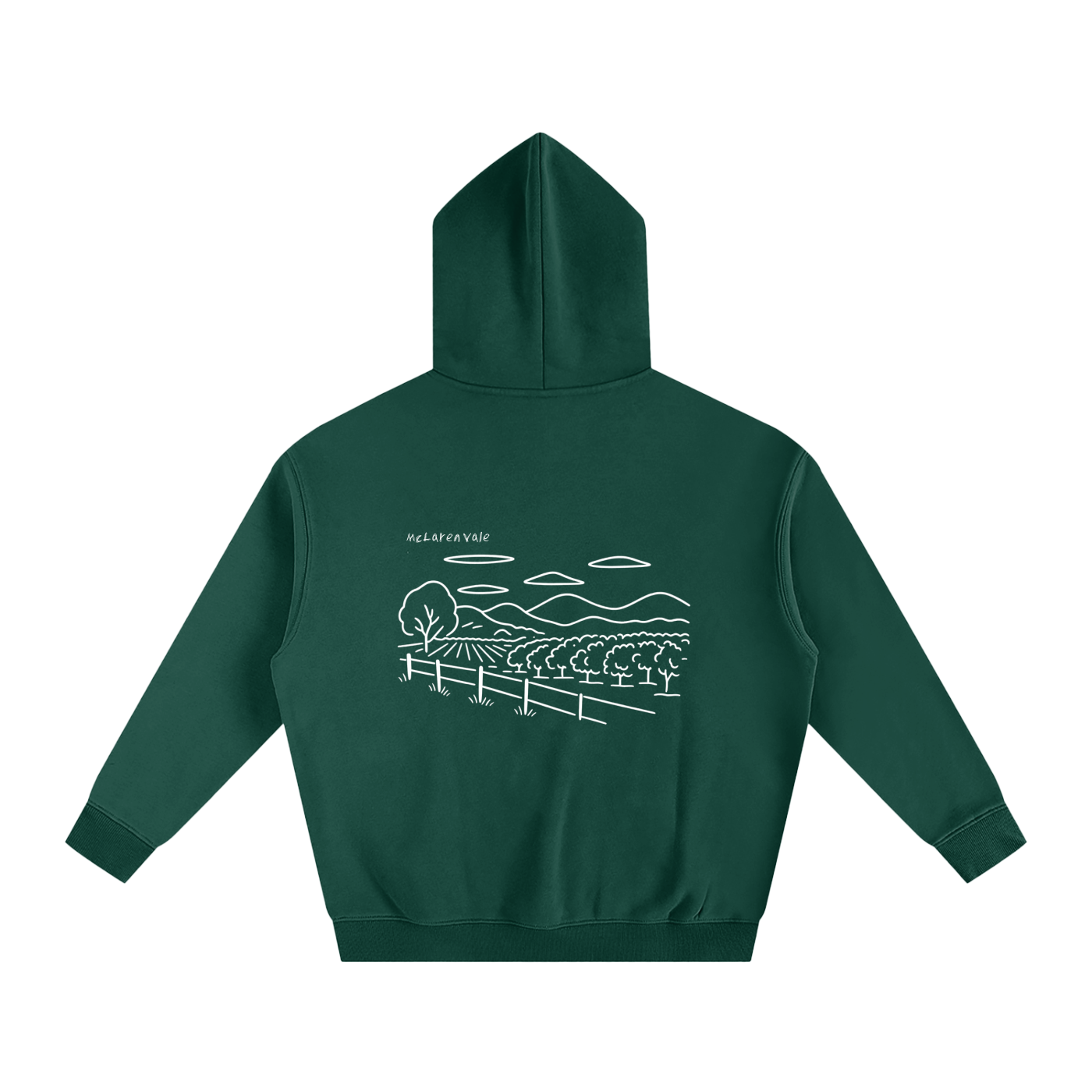 McLaren Vale Oversized Fleeced Hoodie