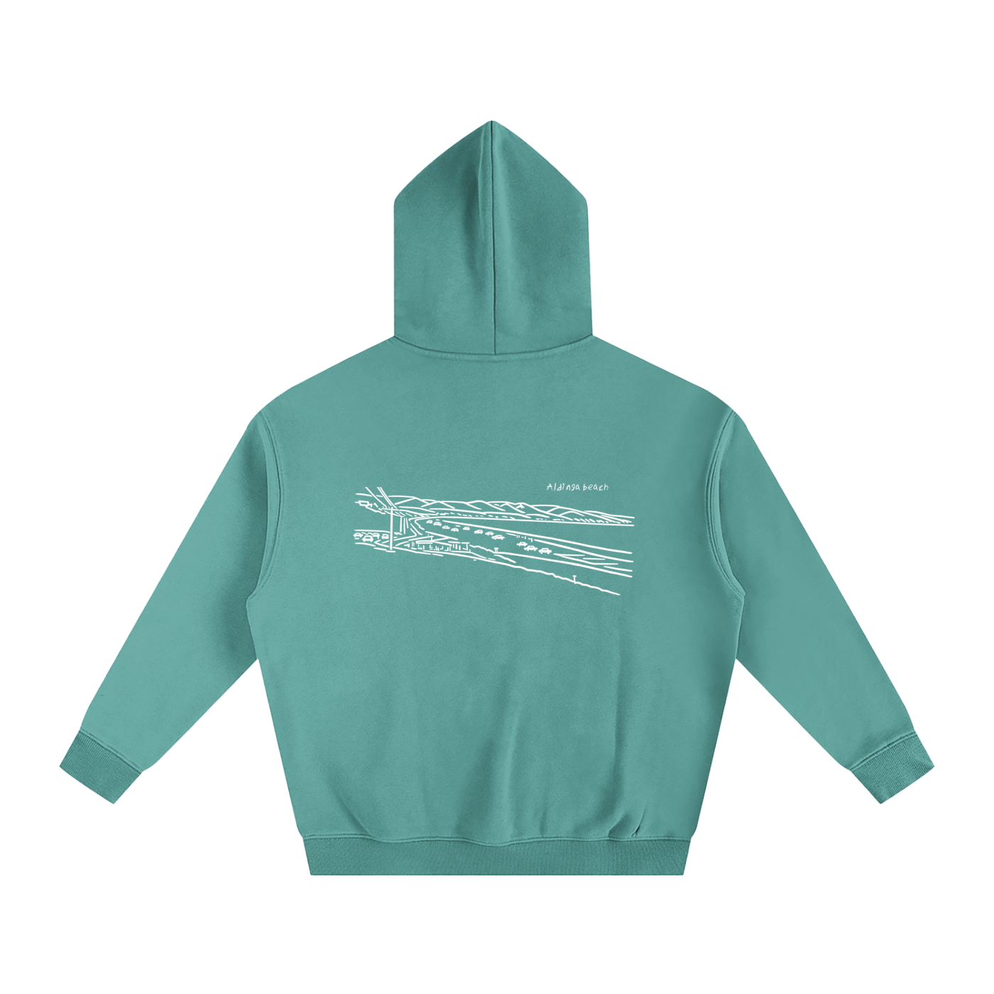 Aldinga Beach Oversized Fleeced Hoodie