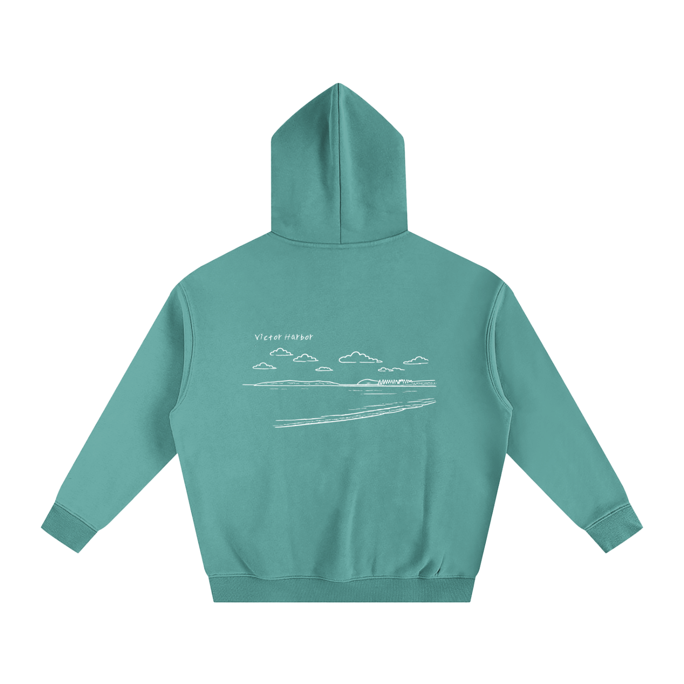 Victor Harbor Part 2 Oversized Fleeced Hoodie