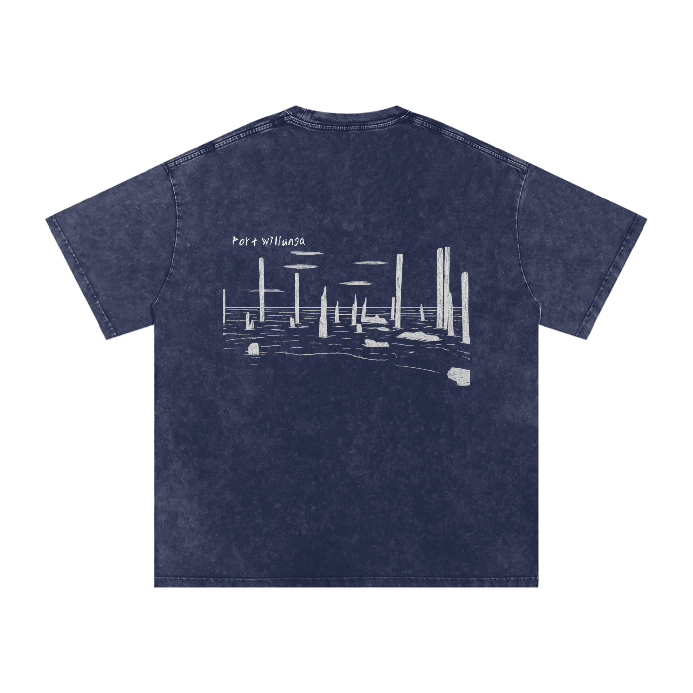 Port Willunga Oversized Cotton T-Shirt