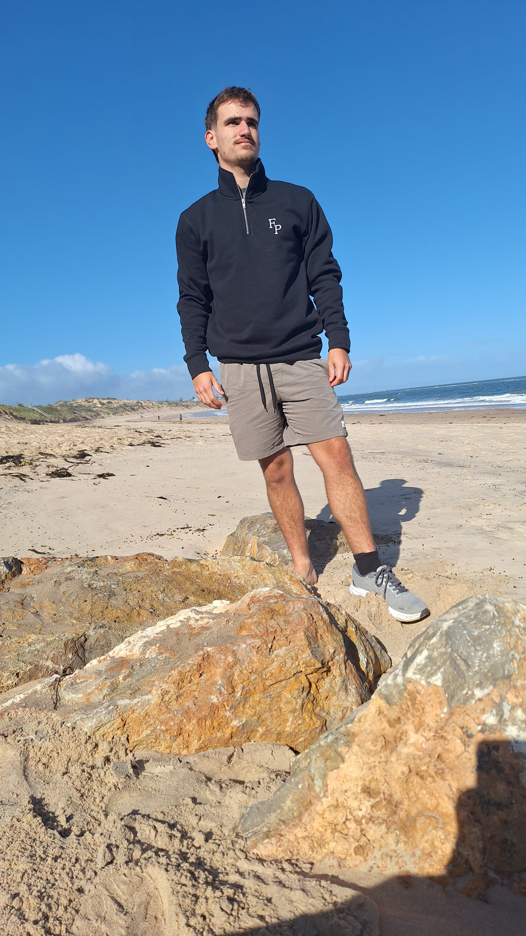 Fleurieu Peninsula Fleeced Quarter Zip