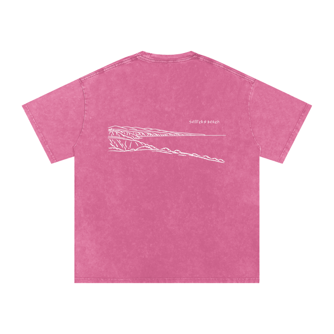 Sellicks Beach Oversized Cotton Tee
