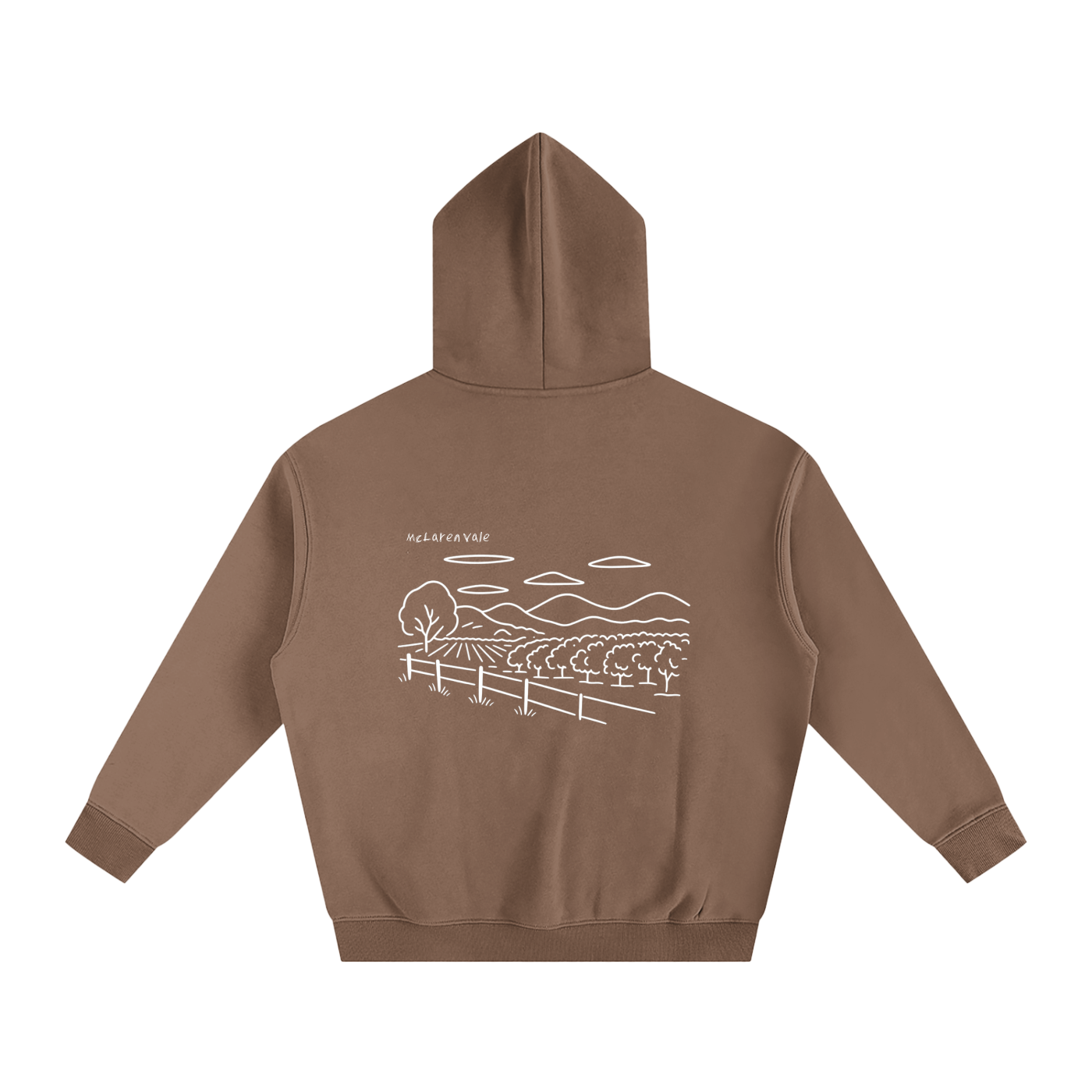 McLaren Vale Oversized Fleeced Hoodie