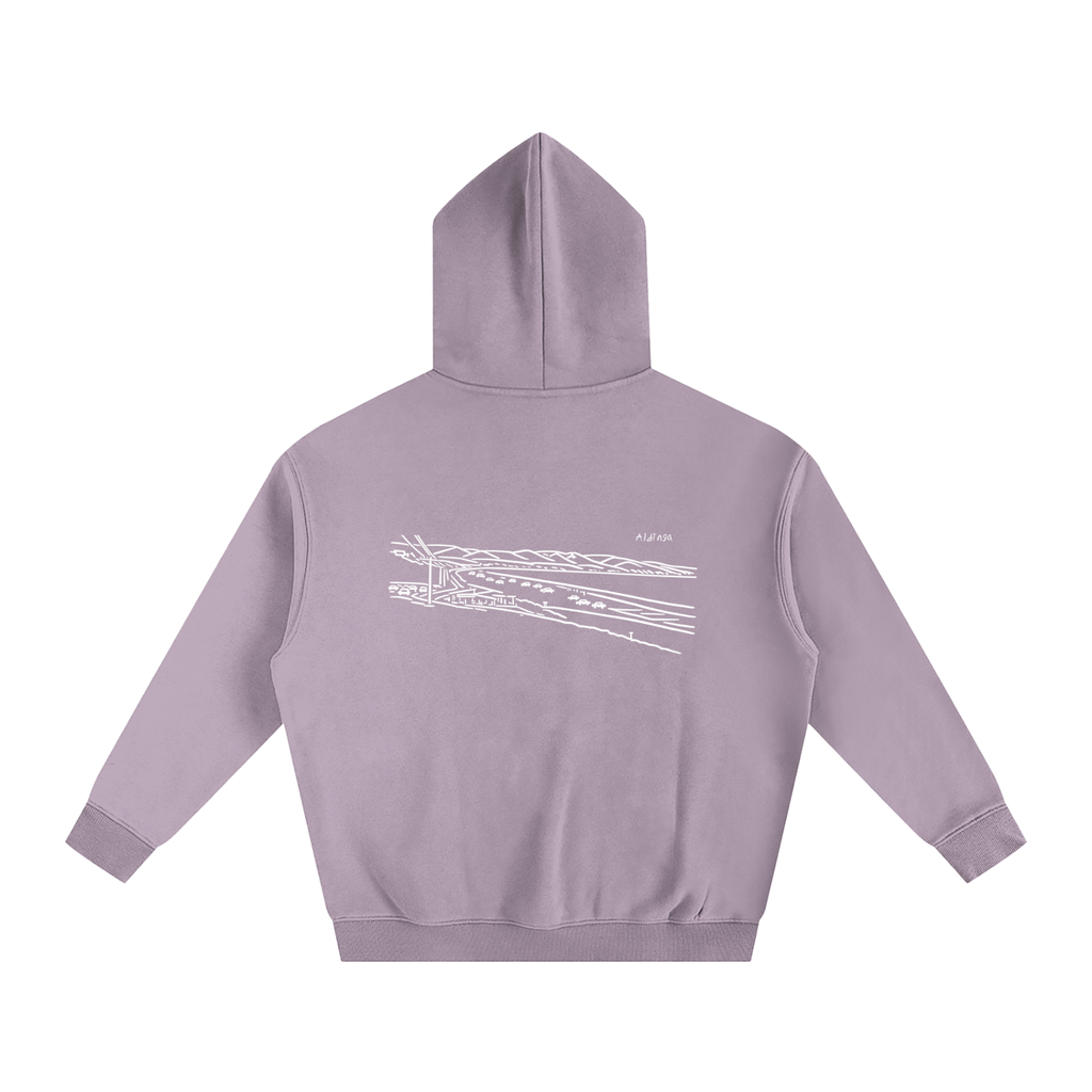 Aldinga Oversized Fleeced Hoodie