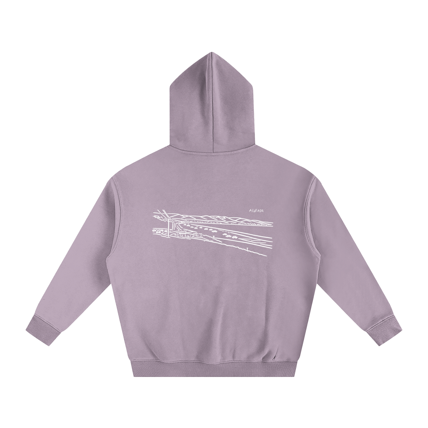 Aldinga Oversized Fleeced Hoodie