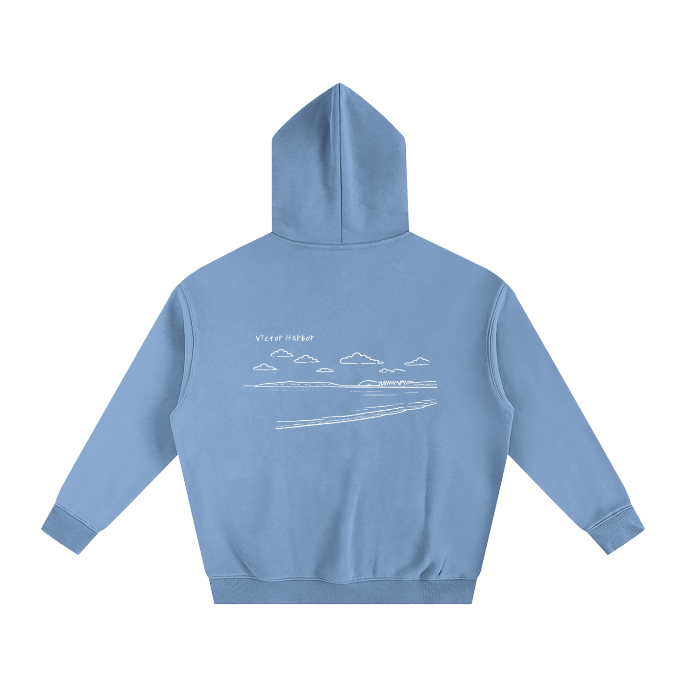 Victor Harbor Part 2 Oversized Fleeced Hoodie