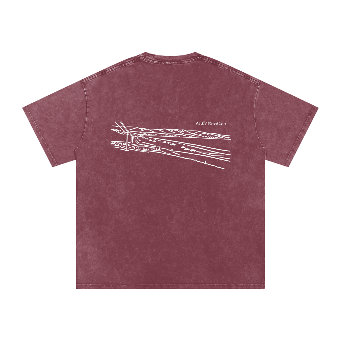 Aldinga Beach Oversized Cotton T-Shirt