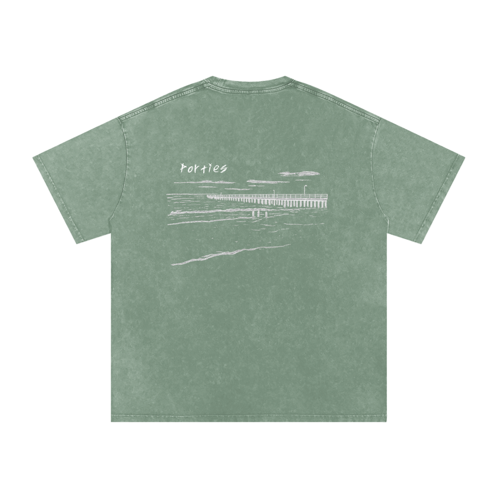 Port Noarlunga Oversized Cotton T-Shirt
