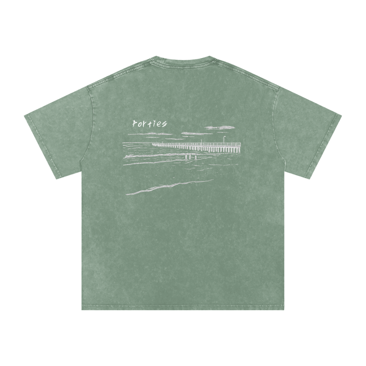 Port Noarlunga Oversized Cotton T-Shirt