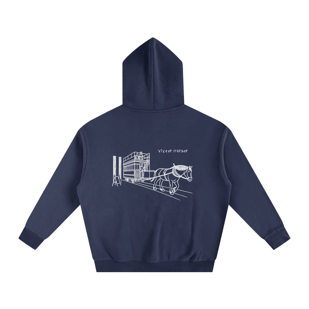Victor Harbor Oversized Fleeced Hoodie