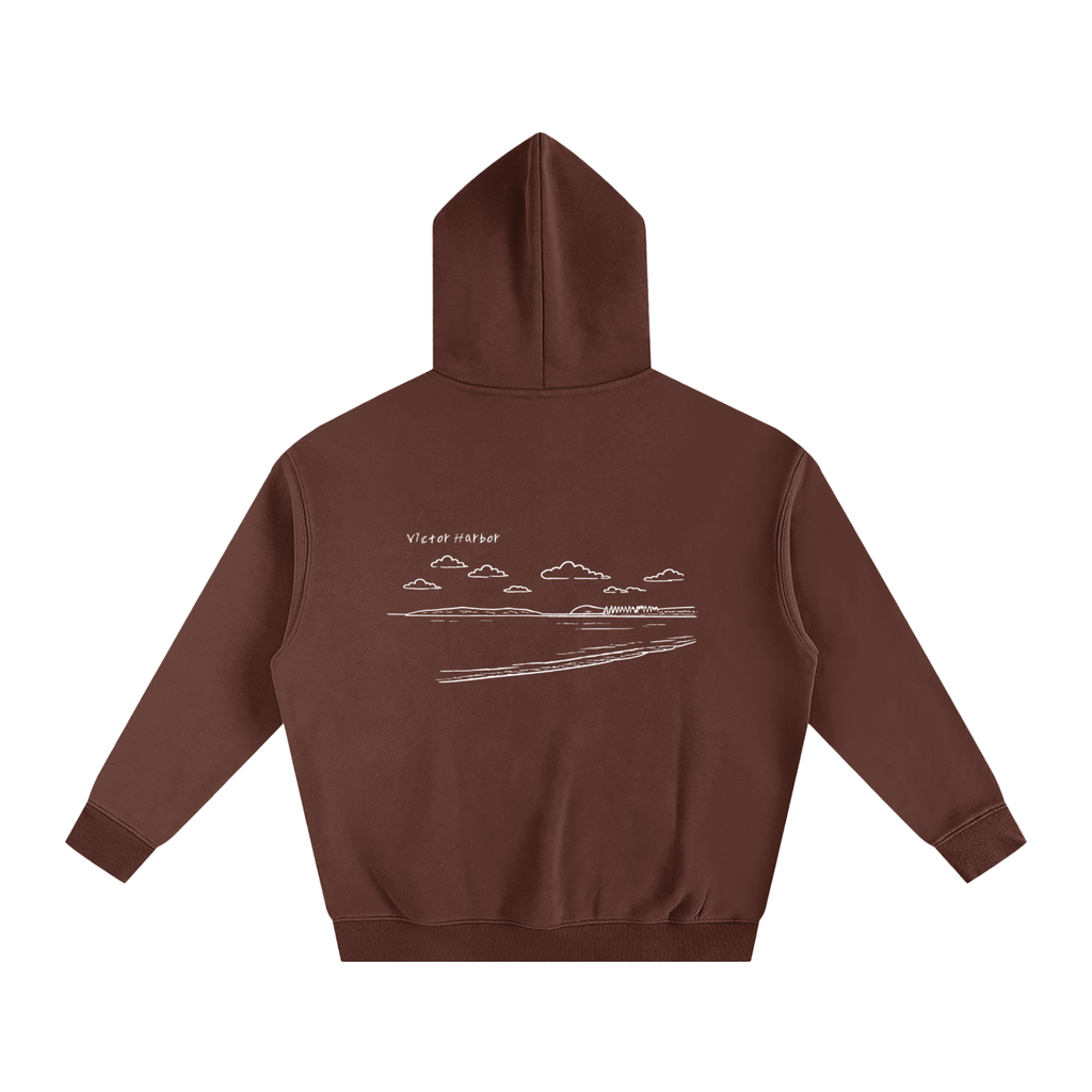Victor Harbor Part 2 Oversized Fleeced Hoodie