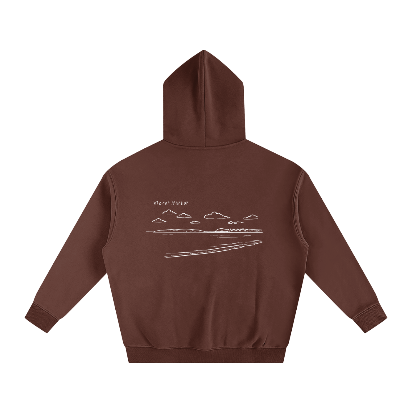 Victor Harbor Part 2 Oversized Fleeced Hoodie