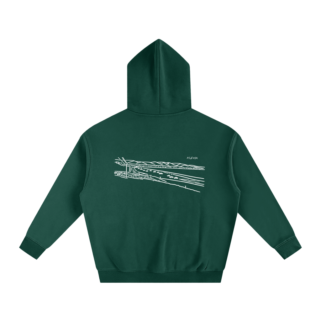 Aldinga Oversized Fleeced Hoodie