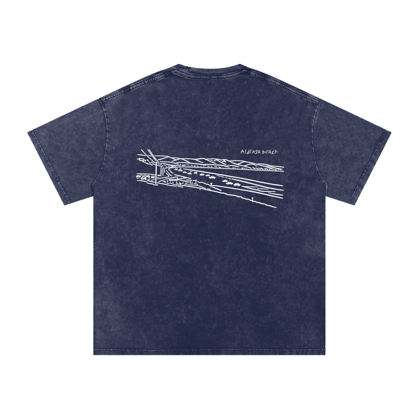 Aldinga Beach Oversized Cotton T-Shirt