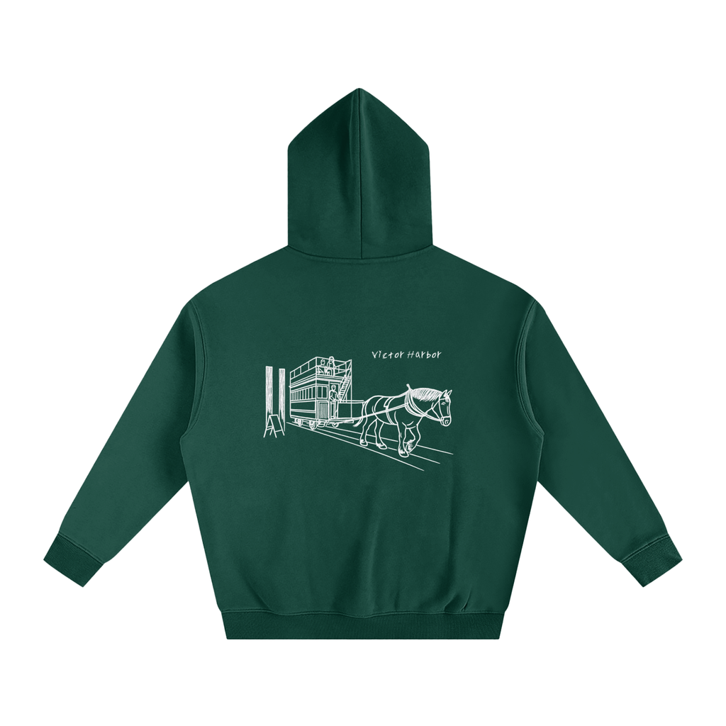 Victor Harbor Oversized Fleeced Hoodie
