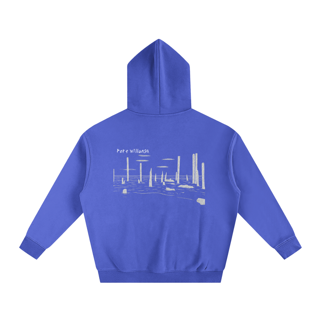 Port Willunga Oversized Fleeced Hoodie