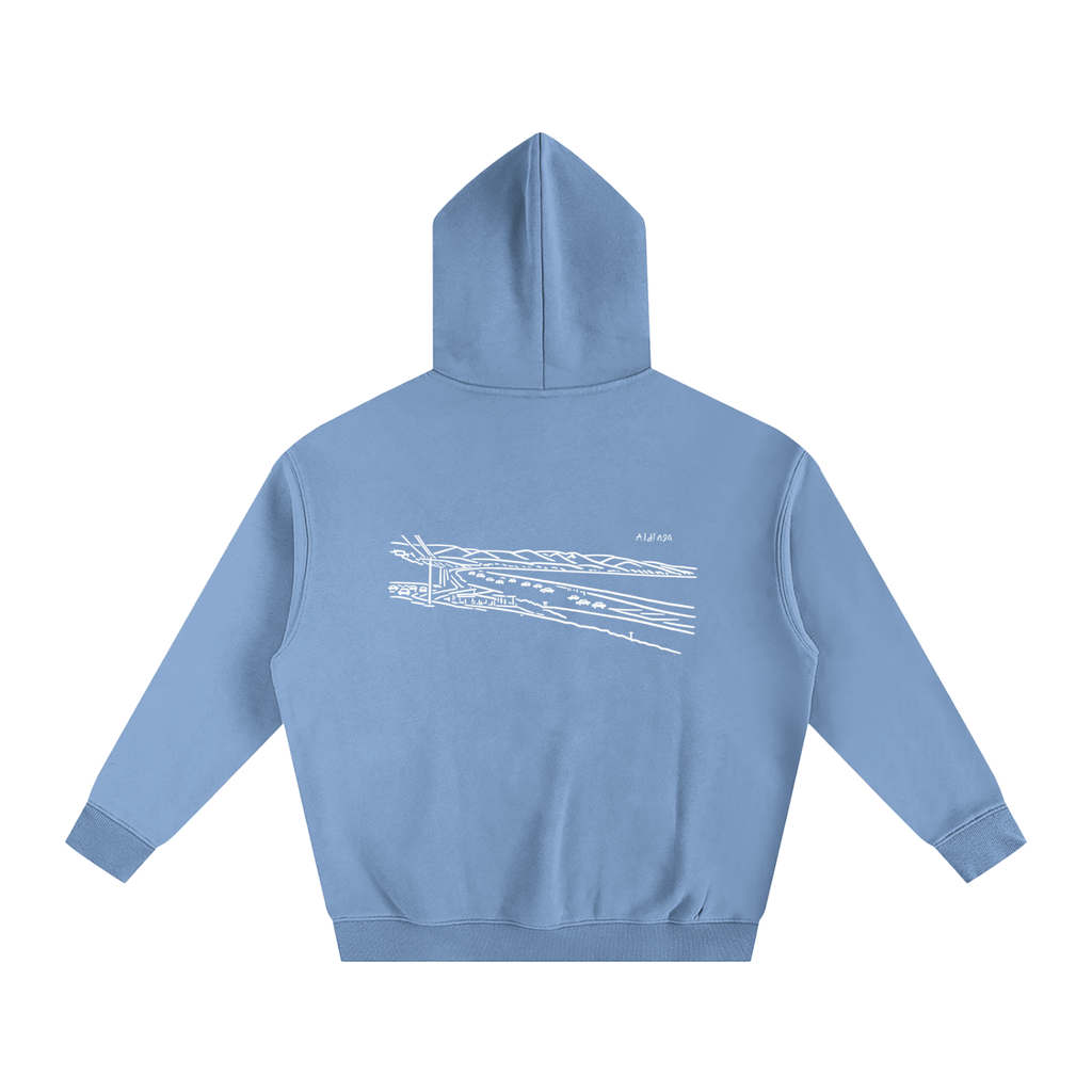 Aldinga Oversized Fleeced Hoodie