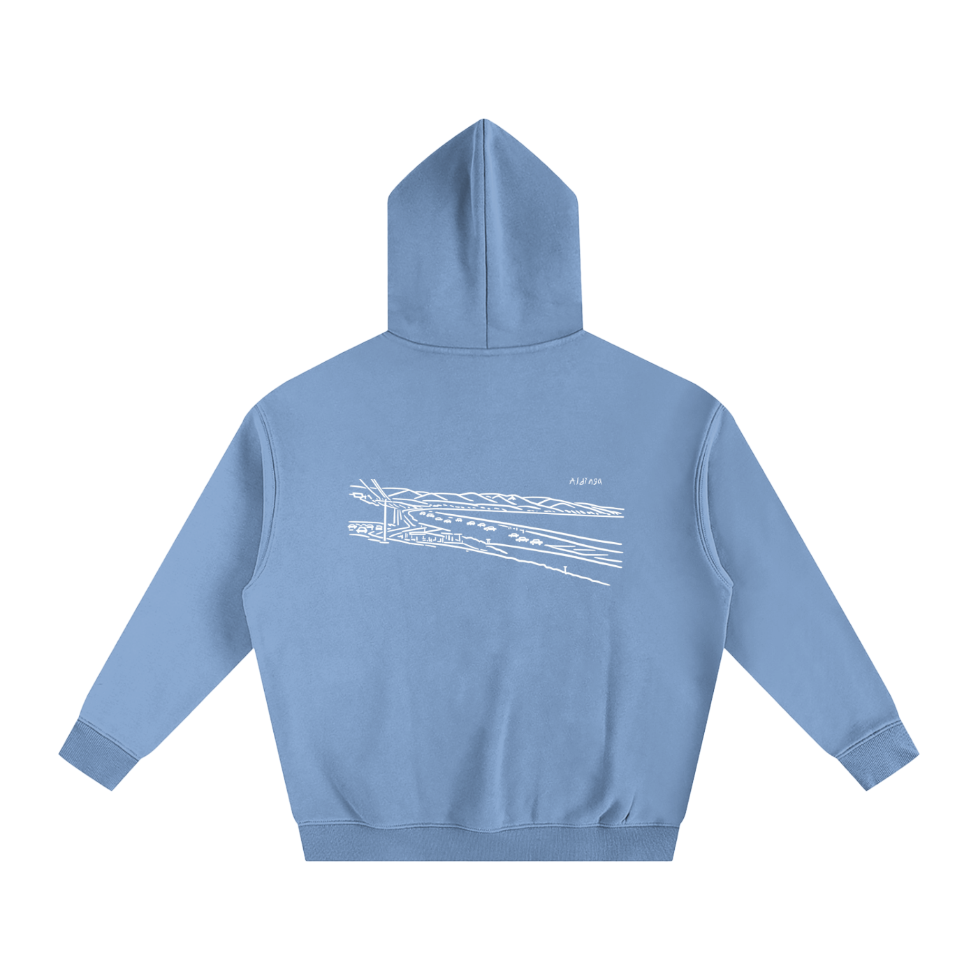 Aldinga Oversized Fleeced Hoodie
