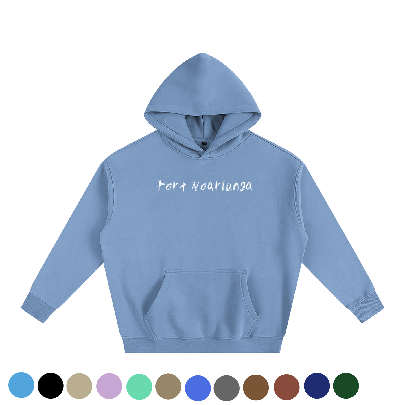 Port Noarlunga Oversized Fleeced Hoodie