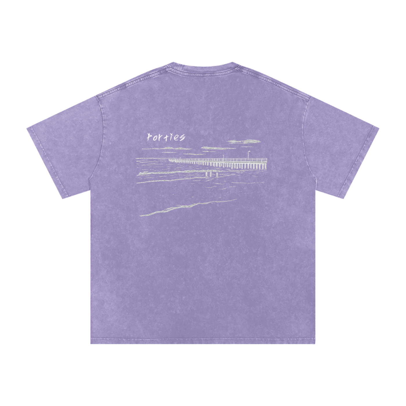 Port Noarlunga Oversized Cotton T-Shirt