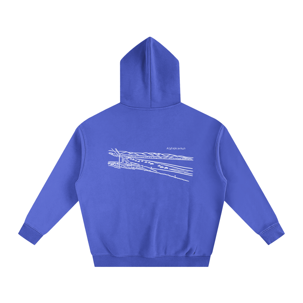 Aldinga Beach Oversized Fleeced Hoodie