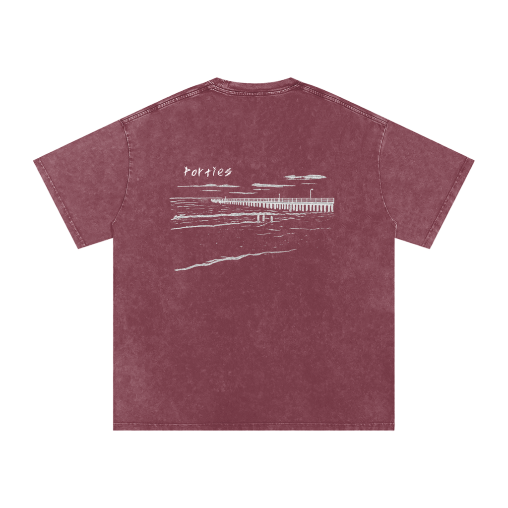Port Noarlunga Oversized Cotton T-Shirt