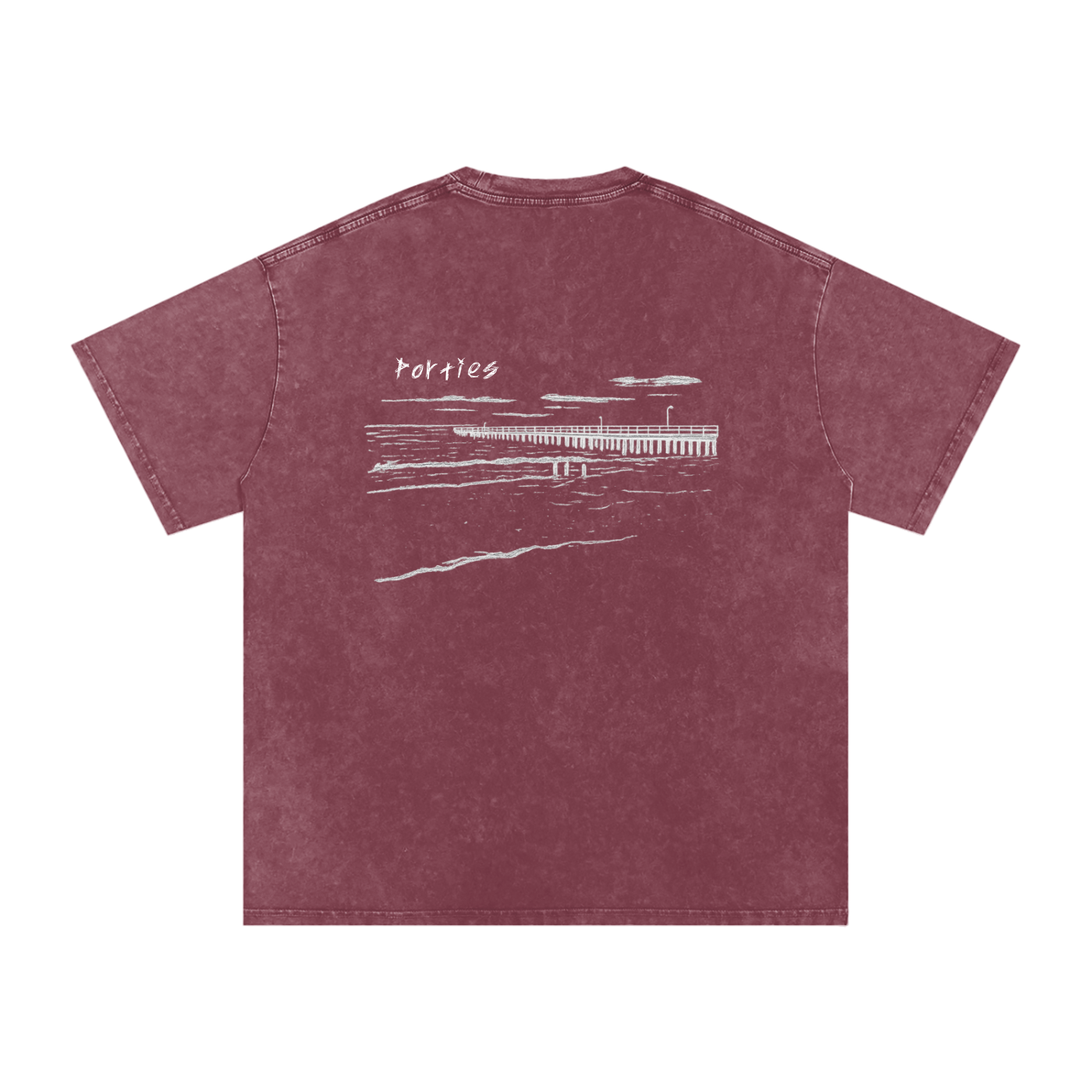 Port Noarlunga Oversized Cotton T-Shirt