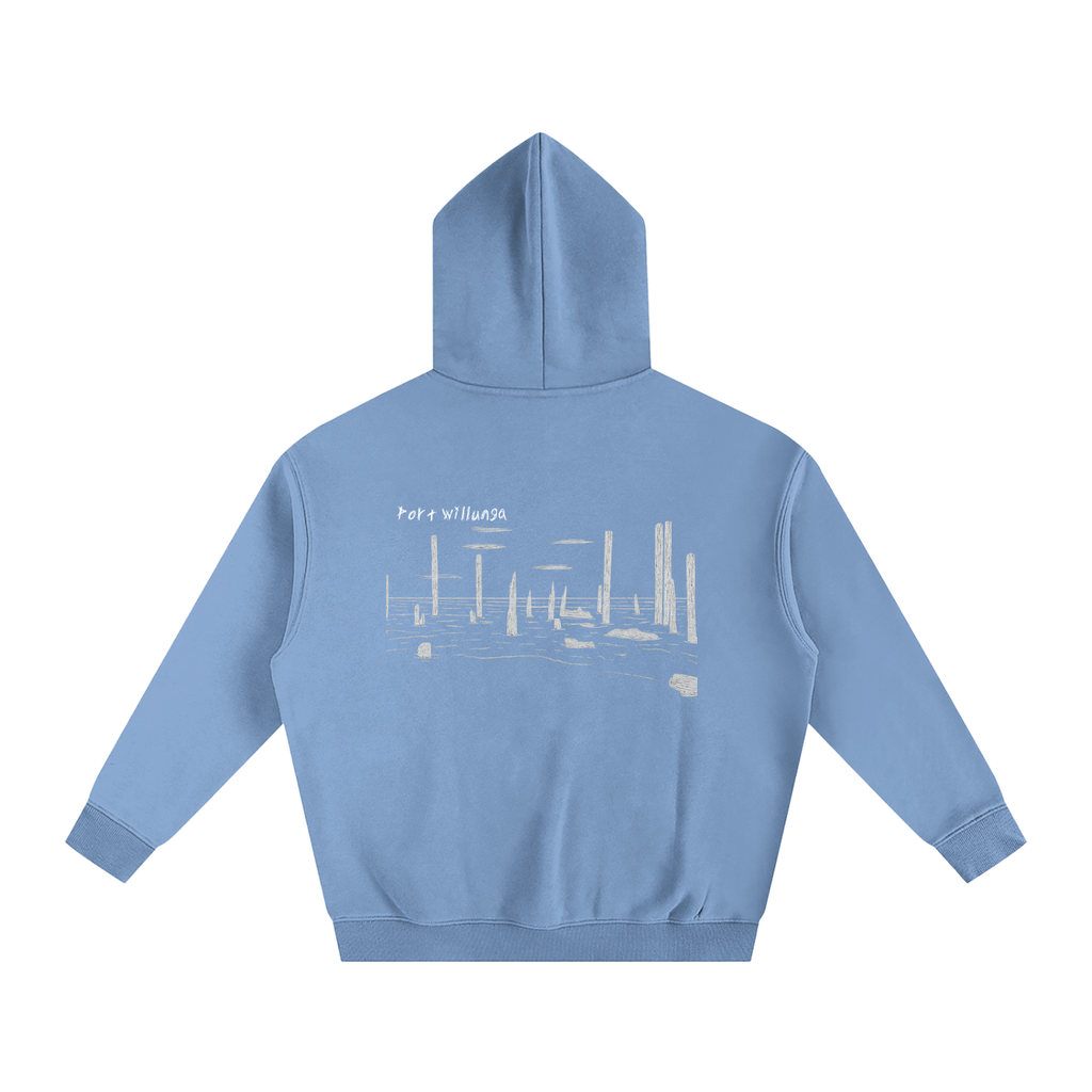 Port Willunga Oversized Fleeced Hoodie