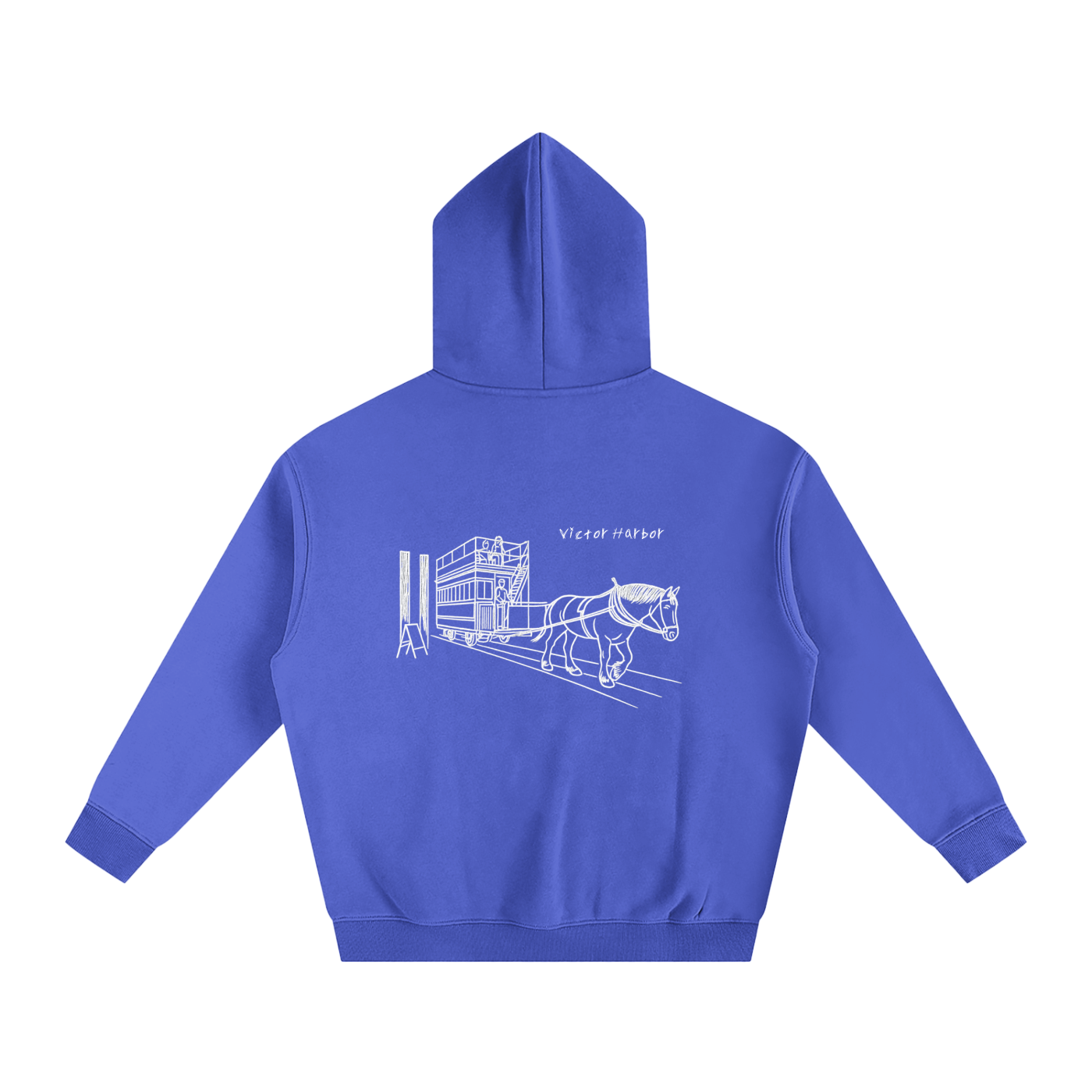 Victor Harbor Oversized Fleeced Hoodie