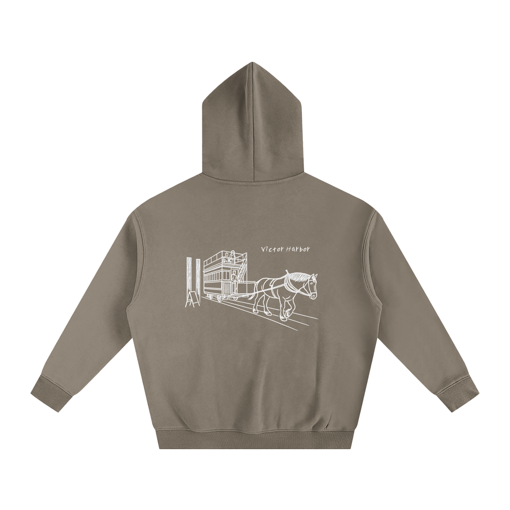Victor Harbor Oversized Fleeced Hoodie