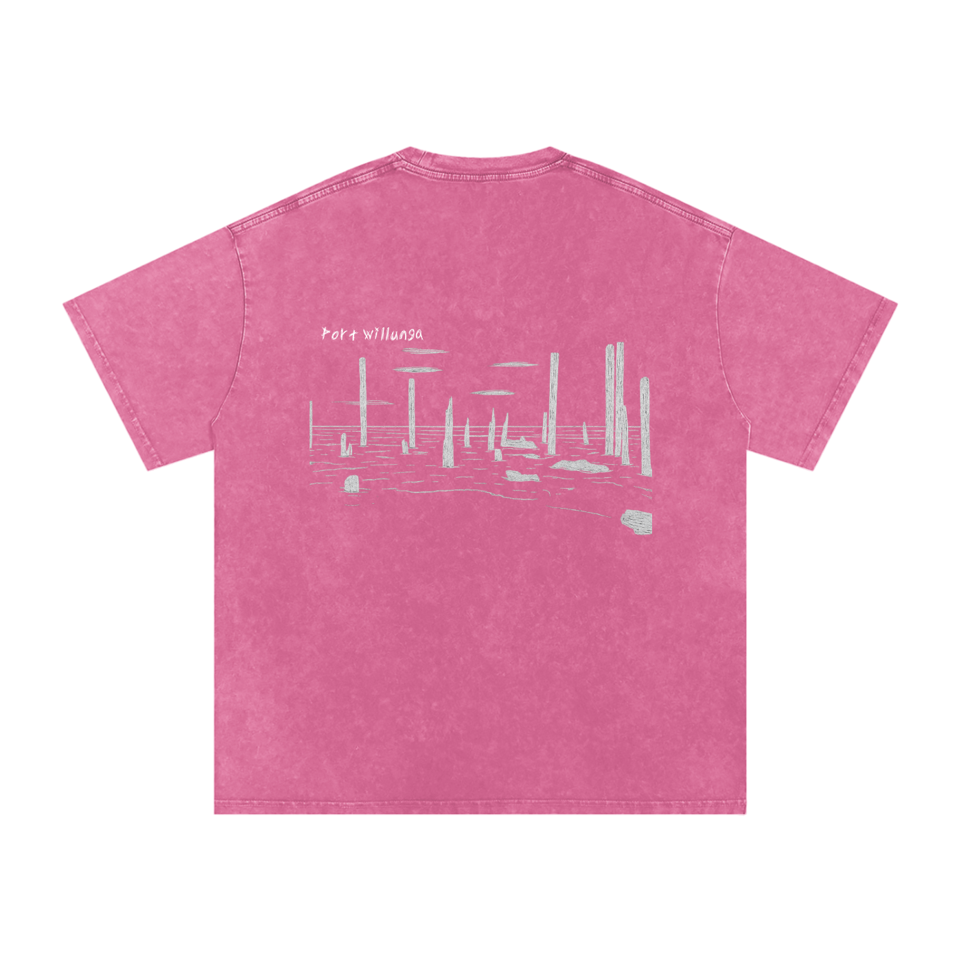 Port Willunga Oversized Cotton T-Shirt