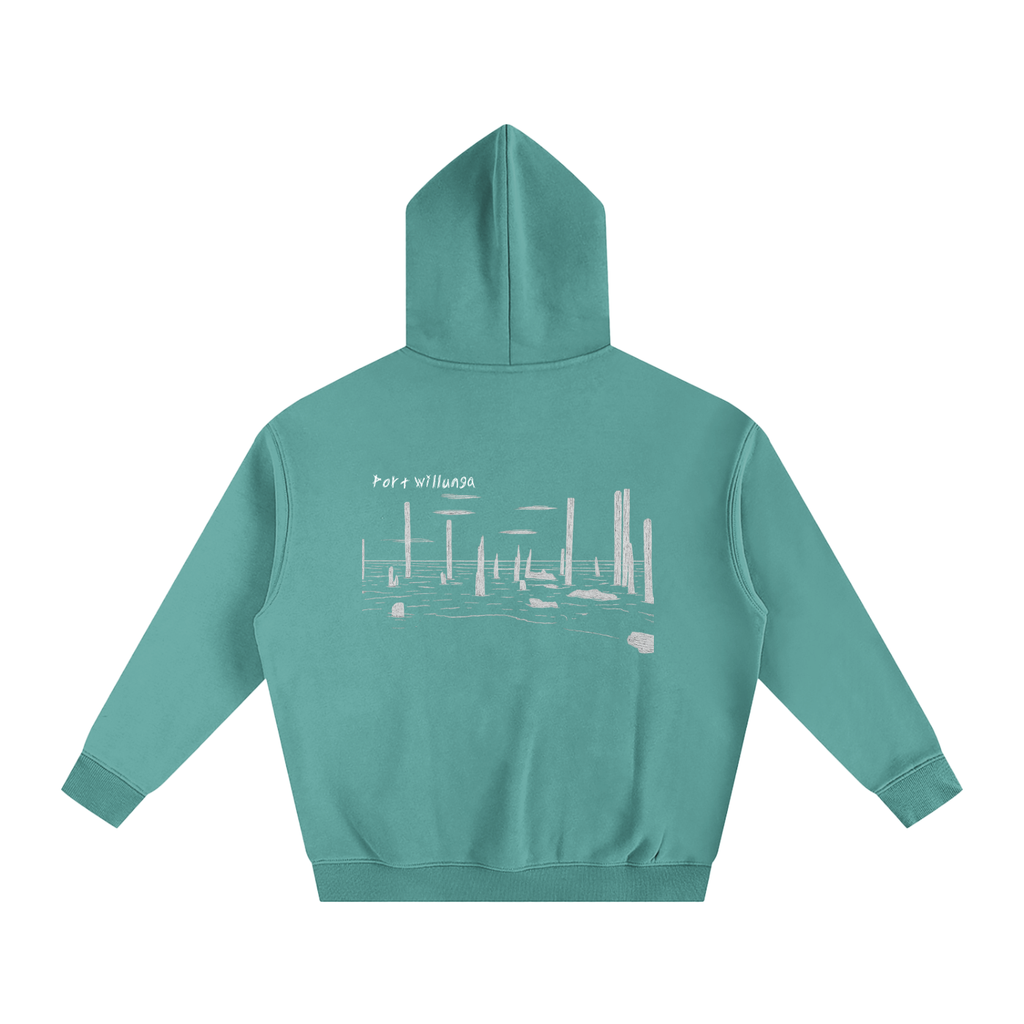 Port Willunga Oversized Fleeced Hoodie