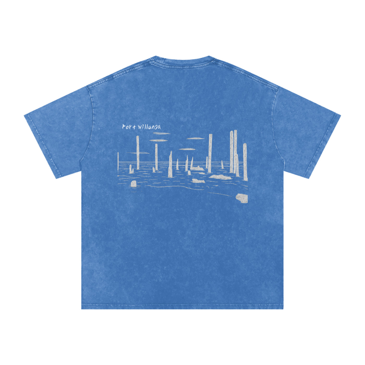Port Willunga Oversized Cotton T-Shirt