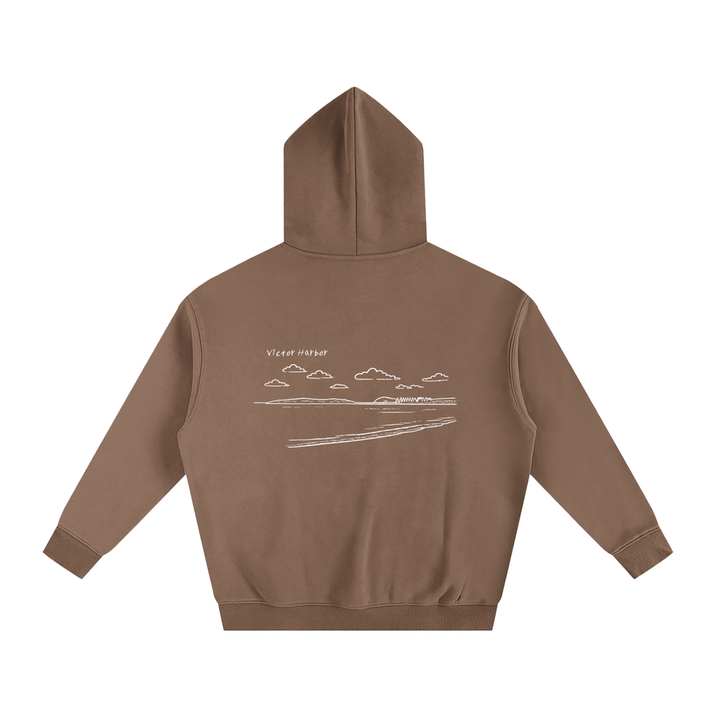 Victor Harbor Part 2 Oversized Fleeced Hoodie