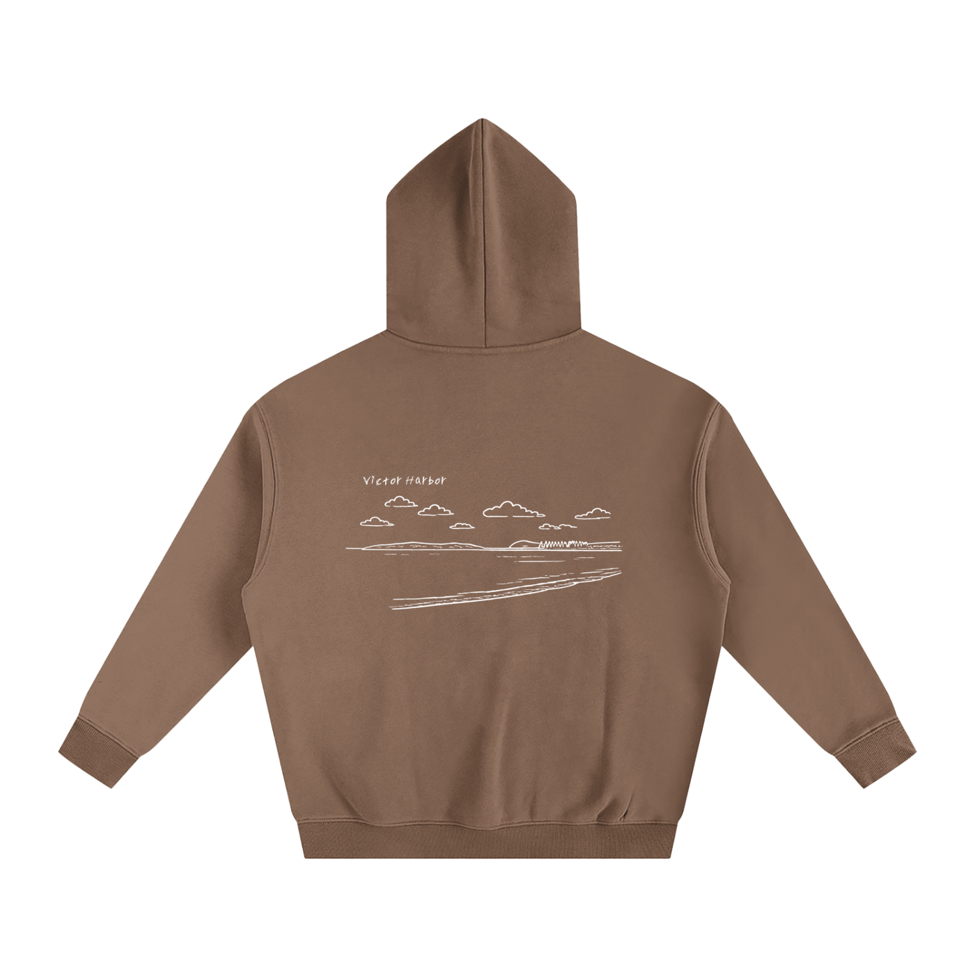 Victor Harbor Part 2 Oversized Fleeced Hoodie