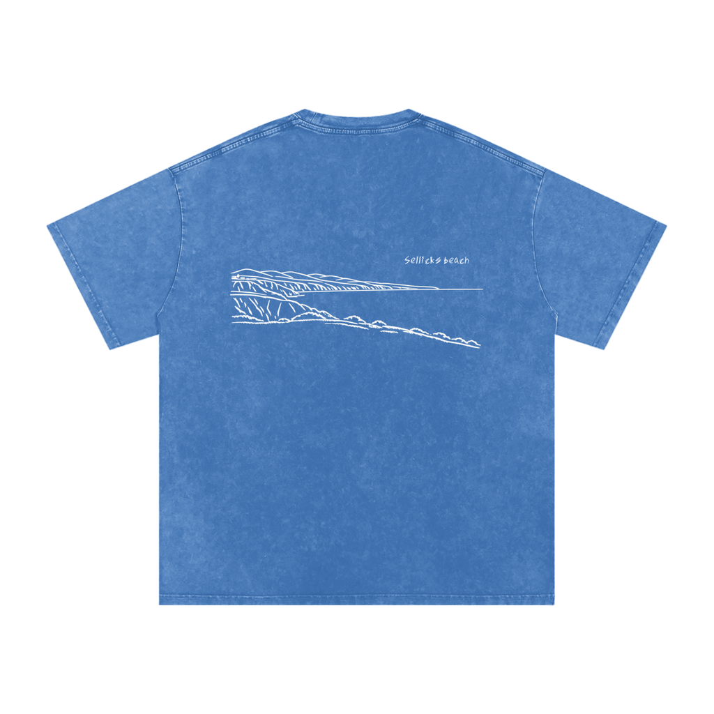 Sellicks Beach Oversized Cotton Tee