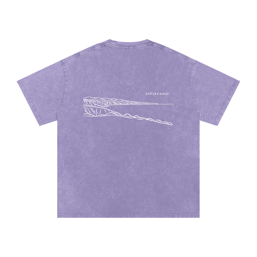 Sellicks Beach Oversized Cotton Tee