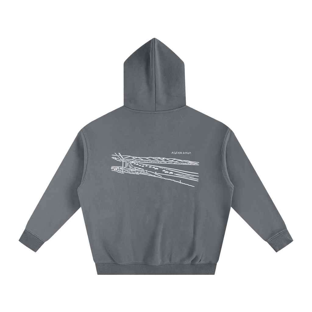 Aldinga Beach Oversized Fleeced Hoodie
