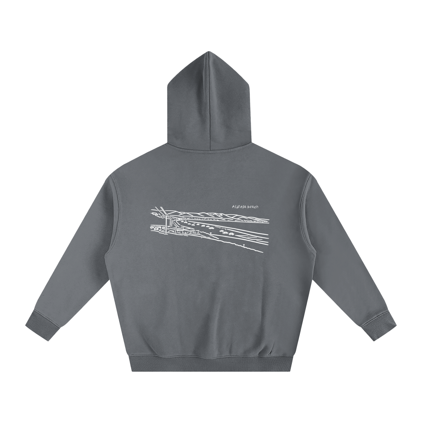 Aldinga Beach Oversized Fleeced Hoodie