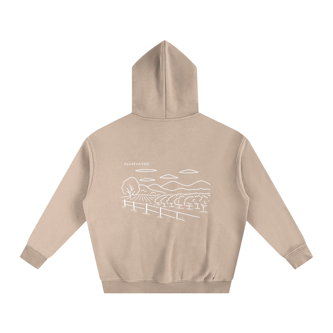 McLaren Vale Oversized Fleeced Hoodie