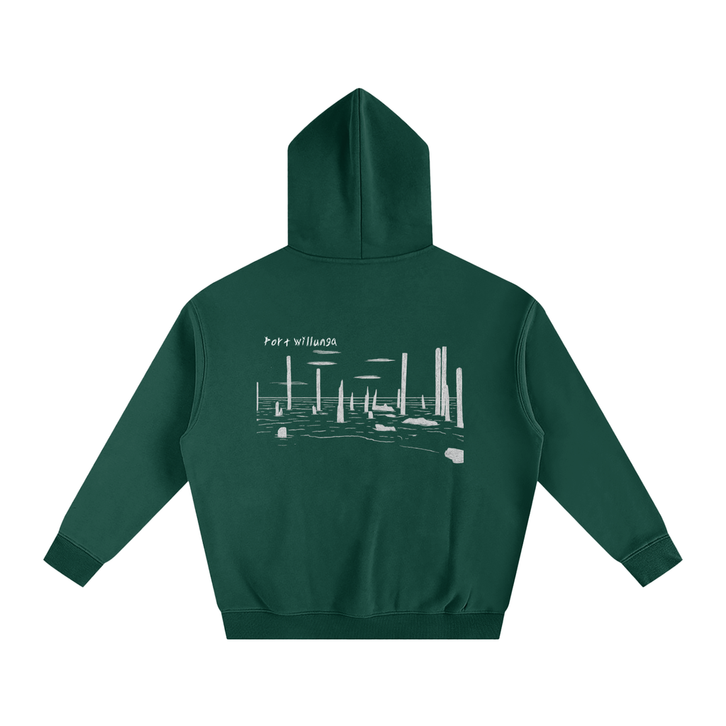 Port Willunga Oversized Fleeced Hoodie