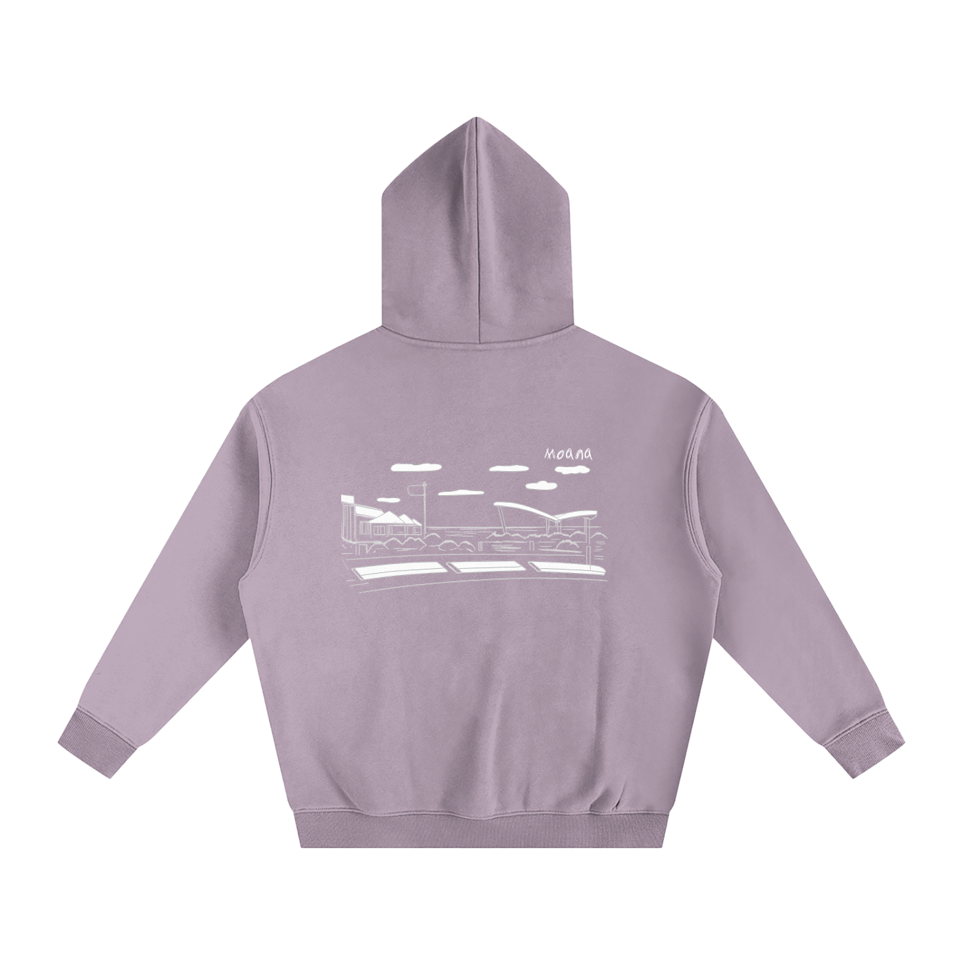 Moana Oversized Fleeced Hoodie