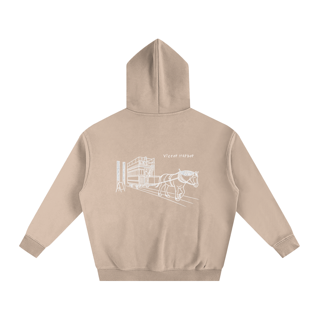 Victor Harbor Oversized Fleeced Hoodie