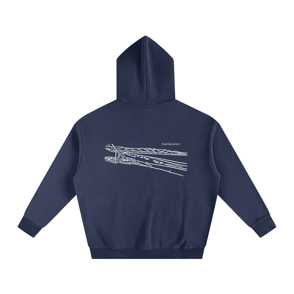 Aldinga Beach Oversized Fleeced Hoodie