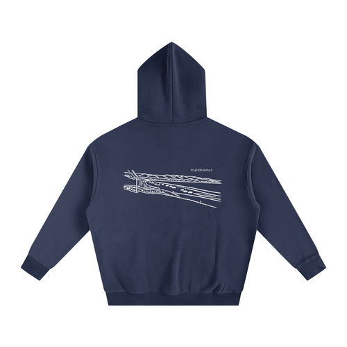 Aldinga Beach Oversized Fleeced Hoodie