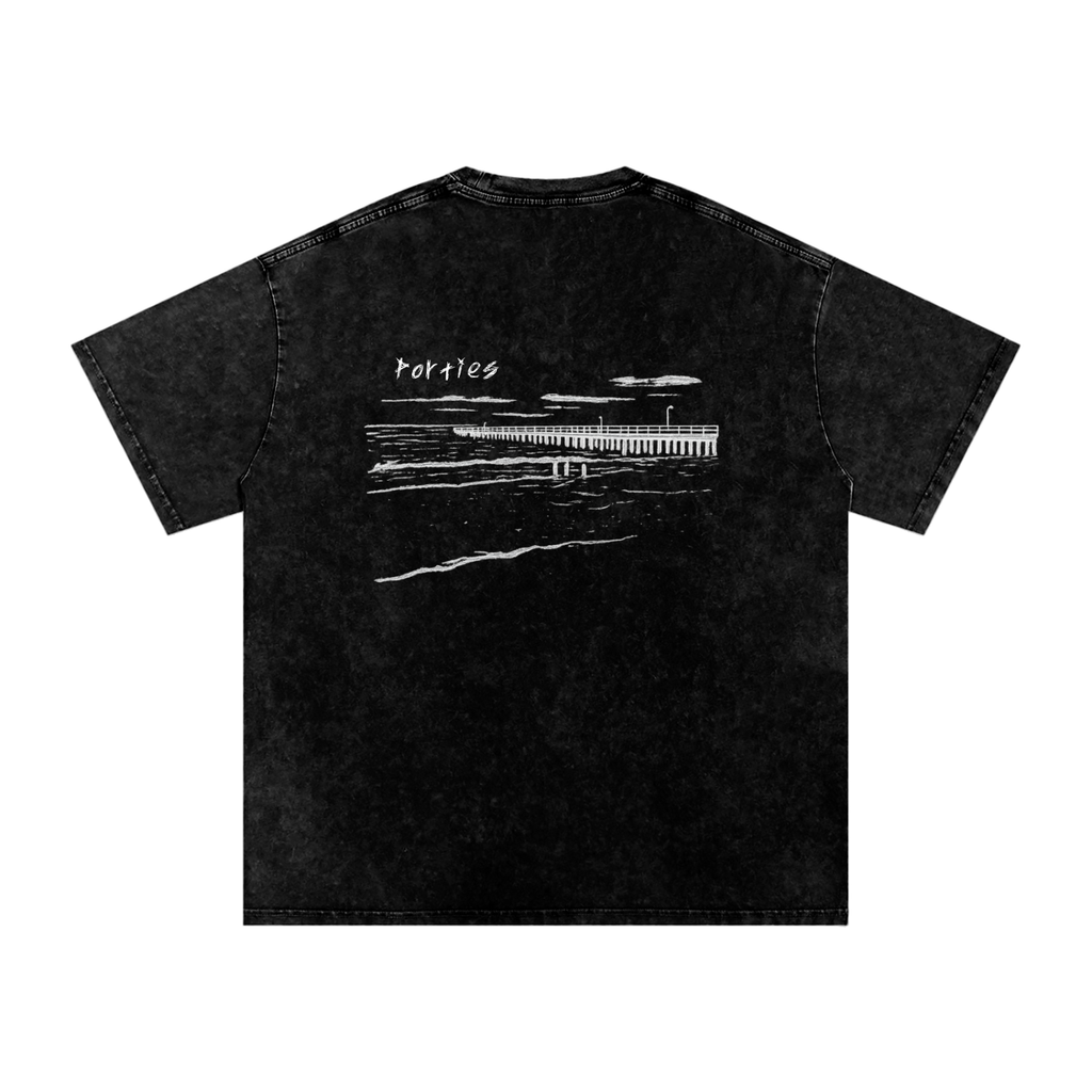 Port Noarlunga Oversized Cotton T-Shirt
