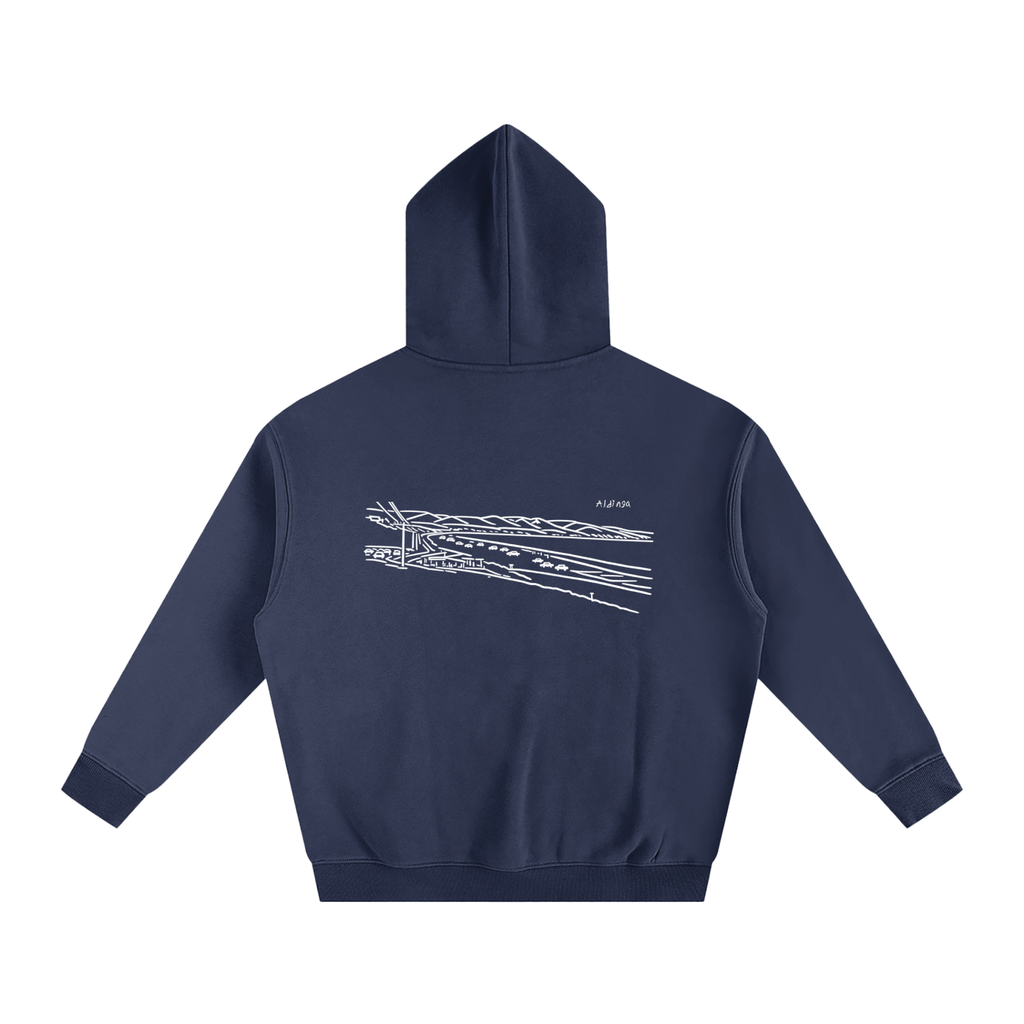 Aldinga Oversized Fleeced Hoodie